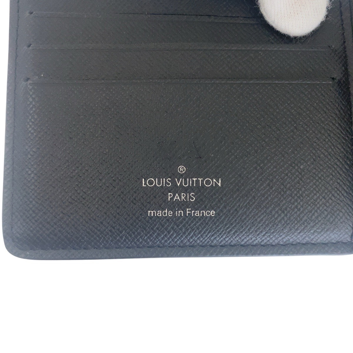 LOUIS VUITTON Bifold Wallet M61695 PVC black black gray Folding wallet Compact wallet Monogram Portefeuille Multripru mens Used Authentic