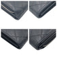 CHANEL Tri-fold wallet Caviar skin Black black Tri-fold Wallet Folded Wallet Compact Wallet Matrasse COCO Mark Women Used Authentic