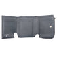 CHANEL Tri-fold wallet Caviar skin Black black Tri-fold Wallet Folded Wallet Compact Wallet Matrasse COCO Mark Women Used Authentic