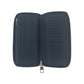 LOUIS VUITTON Long Wallet Purse M58865 leather Navy Blue Silver Metal Long Wallet Purse Taurillon Clemence Zippy Wallet Vertical mens Used Authentic