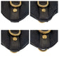 GUCCI Shoulder Bag 131326 GG canvas, leather Black GoldMetal Shoulder Bag Messenger bag Abbey Women Used Authentic