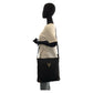 GUCCI Shoulder Bag 131326 GG canvas, leather Black GoldMetal Shoulder Bag Messenger bag Abbey Women Used Authentic