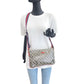 GUCCI Shoulder Bag 189749 Coated canvas Navy Red Gold Metal Crossbody Shoulder Bag Sherry line GG crystal Women(Unisex) Used Authentic