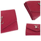 LOUIS VUITTON Tri-fold wallet M67858 leather Pink SilverMetal Folding wallet Compact wallet Portefeuille Rock Mini Women Used Authentic