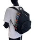 PRADA Backpack 2VZ135 Nylon Black Black Multicolor SilverMetal Backpack Backpack Test Logo patch mens Used Authentic