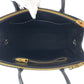 PRADA Handbag 1BA103 leather Black GoldMetal Handbag Tote Bag Paradigm Saffiano logo Women Used Authentic