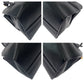 PRADA Handbag 1BA103 leather Black GoldMetal Handbag Tote Bag Paradigm Saffiano logo Women Used Authentic