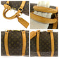 LOUIS VUITTON Shoulder Bag M41416 PVC Brown Gold Metal Shoulder Bag Boston Duffel bag 2way Monogram Keepall 50 bandouliere mens(Unisex) Used Authentic