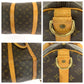 LOUIS VUITTON Shoulder Bag M41416 PVC Brown Gold Metal Shoulder Bag Boston Duffel bag 2way Monogram Keepall 50 bandouliere mens(Unisex) Used Authentic
