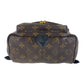 LOUIS VUITTON Backpack M44871 PVC Brown Black Gold Metal Backpack Backpack Monogram Palm Springs PM Women Used Authentic