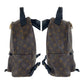 LOUIS VUITTON Backpack M44871 PVC Brown Black Gold Metal Backpack Backpack Monogram Palm Springs PM Women Used Authentic
