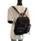 GUCCI Backpack 003 2058 0016 Suede, Leather Black Brown Gold Metal Backpack Backpack Bamboo Women Used Authentic