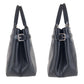 LOUIS VUITTON Tote Bag M59262 leather Noir Black SilverMetal Tote Bag handbag Epi Passy PM Women Used Authentic