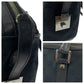GUCCI Handbag 000 0351 GG canvas Black SilverMetal Handbags Mini Boston Duffel bag Women Used Authentic
