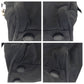 PRADA Tote Bag Nylon Black SilverMetal Tote Bag handbag Test Triangle With logo Women Used Authentic