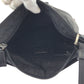 PRADA Shoulder Bag Nylon Black SilverMetal Shoulder Bag Sacoche Test Triangle With logo Women Used Authentic