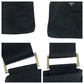 PRADA Shoulder Bag Nylon Black SilverMetal Shoulder Bag Sacoche Test Triangle With logo Women Used Authentic