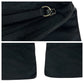 PRADA Shoulder Bag Nylon Black SilverMetal Shoulder Bag Sacoche Test Triangle With logo Women Used Authentic