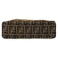 FENDI Tote Bag 8BH072 Canvas, Leather Brown Silver Metal Tote Bag handbag Zucca Women Used Authentic