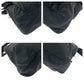 PRADA Shoulder Bag Nylon Black SilverMetal Shoulder Bag pochette Test Triangle With logo mens Used Authentic