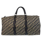 Dior Boston Duffel bag Canvas, Leather Navy SilverMetal Trotter Women Used Authentic
