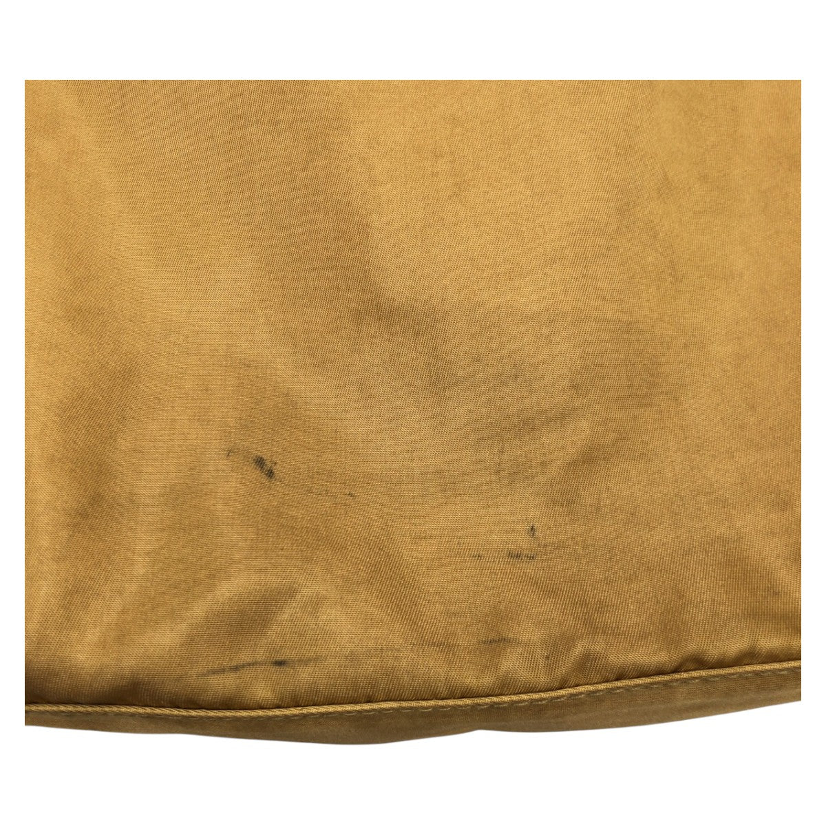 PRADA Backpack Nylon Brown camel silver Test Triangular logo