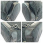 PRADA Backpack Nylon Black SilverMetal Backpack Unisex Test Women Used Authentic