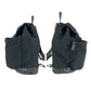 PRADA Backpack Nylon Black SilverMetal Backpack Unisex Test Women Used Authentic