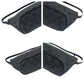 GUCCI Handbag 07198 GG canvas Grey SilverMetal Handbag accessory pouch Women Used Authentic