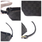 GUCCI Handbag 07198 GG canvas Grey SilverMetal Handbag accessory pouch Women Used Authentic