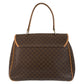CELINE Handbag M14 PVC, Leather Brown Gold Metal Macadam Women Used Authentic