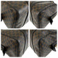 CELINE Handbag CE00/23 PVC Brown Black Gold Metal Macadam