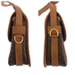 CELINE Shoulder Bag PVC, Leather Brown Gold Metal Shoulder Bag pochette Macadam Women Used Authentic