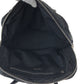 PRADA Tote Bag Nylon Black SilverMetal Tote Bag Shoulder Bag Test Triangle With logo Women Used Authentic