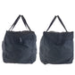 PRADA Boston Duffel bag Nylon Black SilverMetal Boston Duffel bag unisex Test Triangle With logo mens Used Authentic