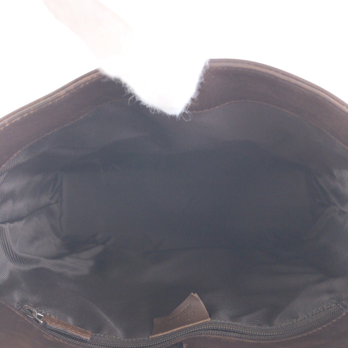 GUCCI Shoulder Bag 001 4231 GG canvas, leather Brown Gold Metal Women Used Authentic