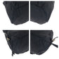 PRADA Backpack BZ5827 Nylon Black SilverMetal Backpack Backpack Test Triangle With logo Women Used Authentic