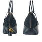 PRADA Handbag Nylon Black GoldMetal Handbag Tote Bag Shoulder Bag Test Triangle With logo Women Used Authentic