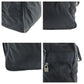 PRADA Boston Duffel bag Nylon Black SilverMetal Boston Duffel bag Handbag Test Triangle With logo mens Used Authentic