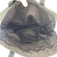 PRADA Tote Bag Nylon Khaki SilverMetal Tote Bag handbag Test Triangle With logo Women Used Authentic
