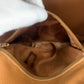 CELINE Handbag PVC, Leather Brown Gold Metal Handbags Mini Boston Duffel bag Macadam Macadam Women Used Authentic