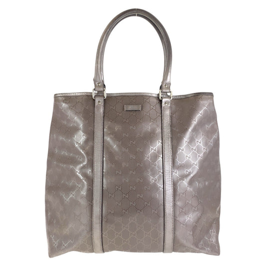 GUCCI Tote Bag 223668 GG canvas, leather Brown Silver Metal Tote Bag Shoulder Bag GG implementation GG implementation Women(Unisex) Used Authentic