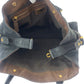 FENDI Tote Bag 2372 8BN162 Nubuck Black GoldMetal Tote Bag Shoulder Bag Etnico Punching studs Women Used Authentic