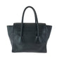 PRADA Handbag BN2665 leather Black SilverMetal Handbag Tote Bag Women Used Authentic