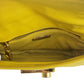 PRADA Shoulder Bag leather Yellow Gold Metal Shoulder Bag Handbag 2WAY Safiano Women Used Authentic