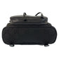 GUCCI Backpack 003 0245 Nylon, Leather Black SilverMetal Backpack Jackie GG pattern Women Used Authentic