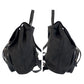 GUCCI Backpack 003 0245 Nylon, Leather Black SilverMetal Backpack Jackie GG pattern Women Used Authentic