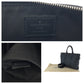 LOUIS VUITTON Business bag N40024 PVC Black Black Gray SilverMetal Shoulder Bag Business Bag 2way Damier Graphite Anton mens Used Authentic