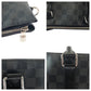 LOUIS VUITTON Business bag N40024 PVC Black Black Gray SilverMetal Shoulder Bag Business Bag 2way Damier Graphite Anton mens Used Authentic