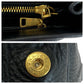 PRADA Tote Bag BN2794 leather Black GoldMetal Tote Bag Handbag Shoulder Bag Vittero Dyno logo Women Used Authentic